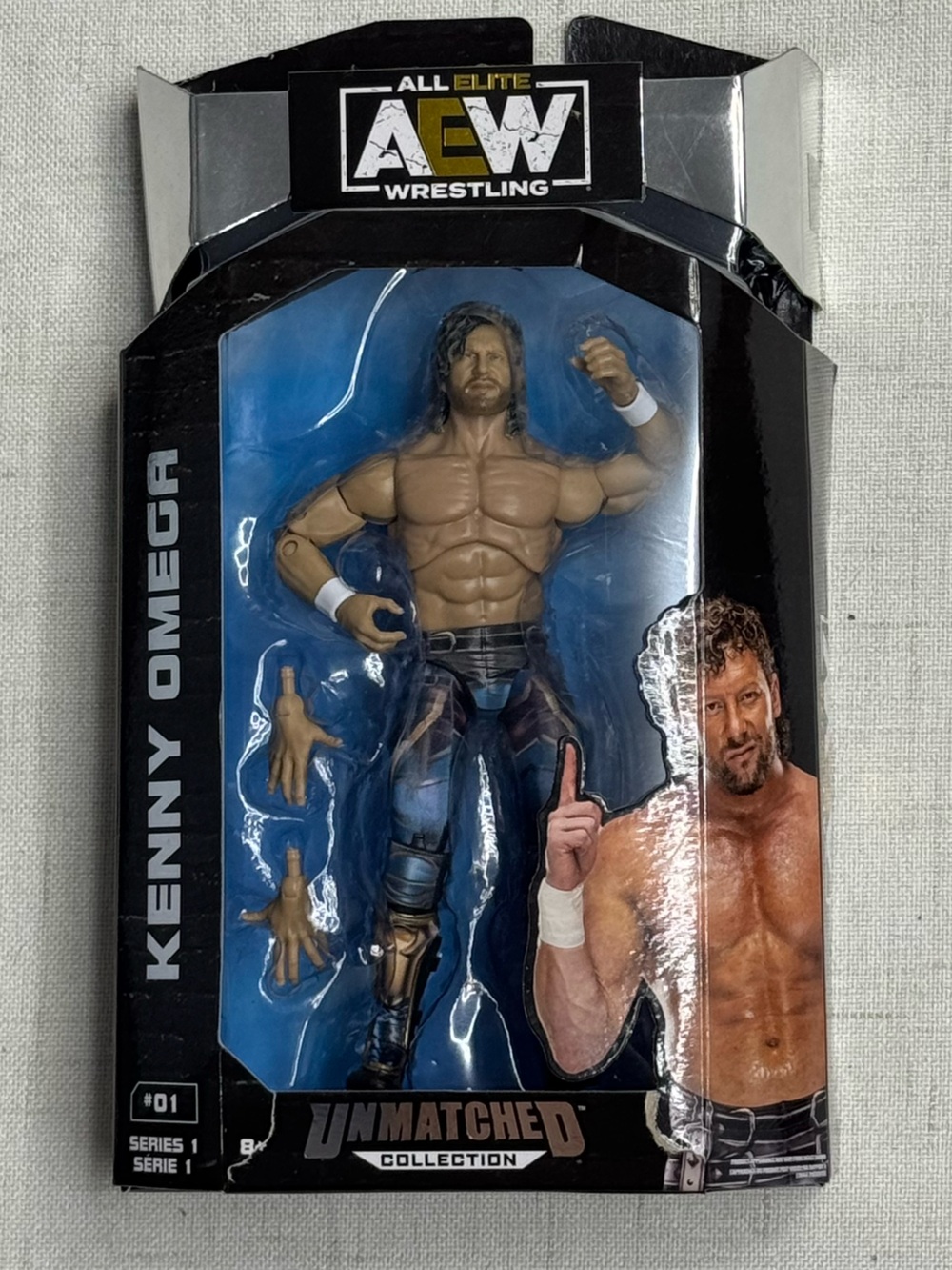 2021 AEW Jazwares Unmatched Collection Series 1 #01 Kenny Omega